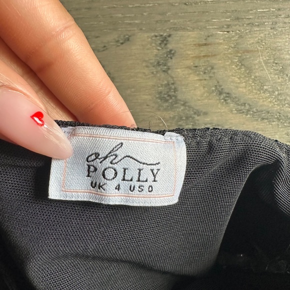 Oh Polly Strapless Lace Corset Mini Dress - Picture 4 of 7